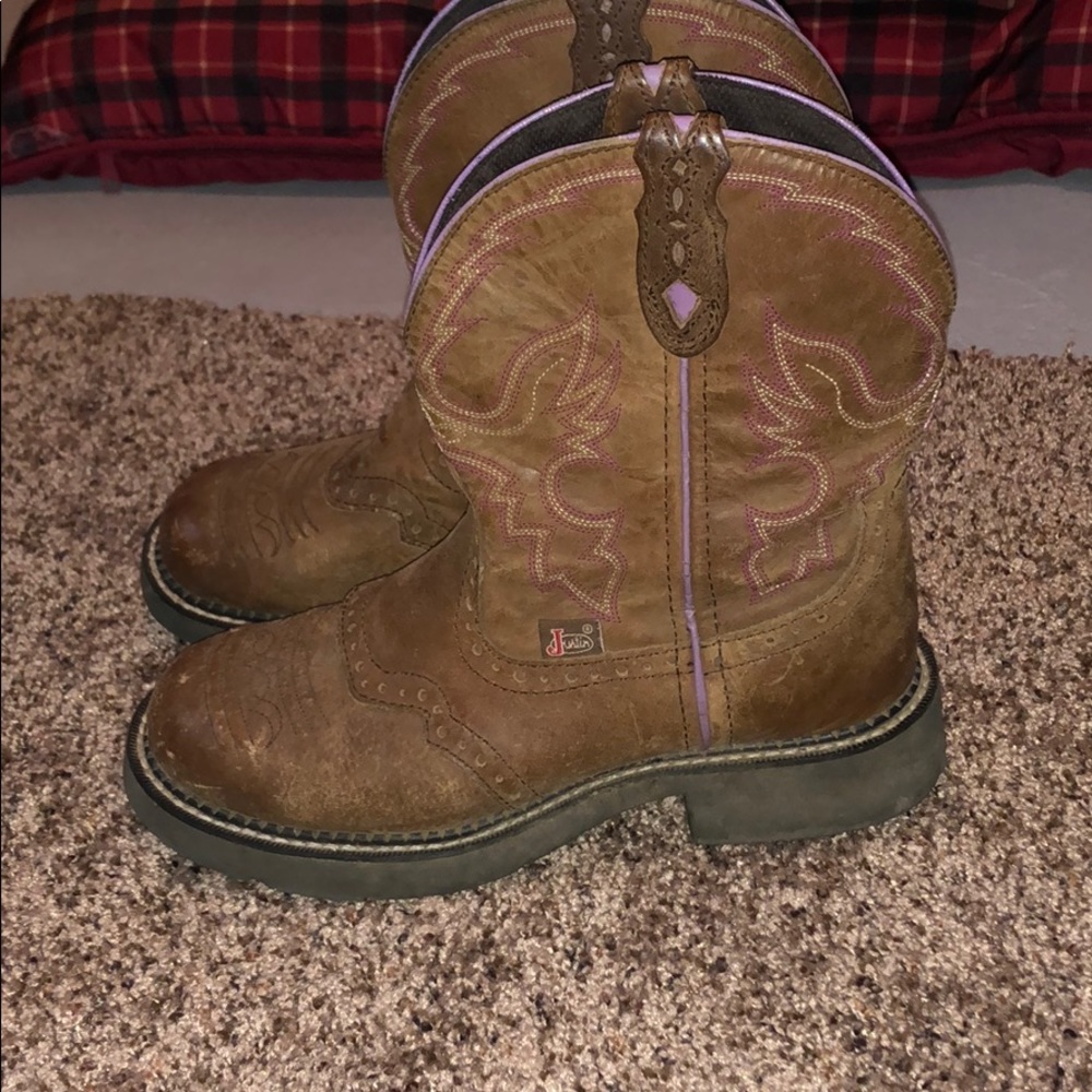 Justin cowgirl boots